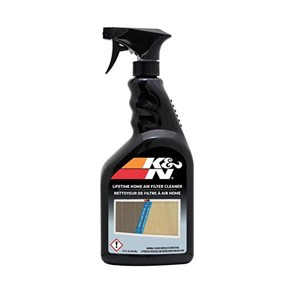 K&N HVAC Filter Cleaner 32 Oz Spray Bottle Filter Cleaner and Refresher