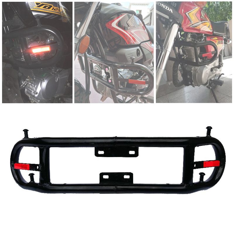Motorcycle Reflective Crash Guard Leg Guard Safe Guard for Bike 16