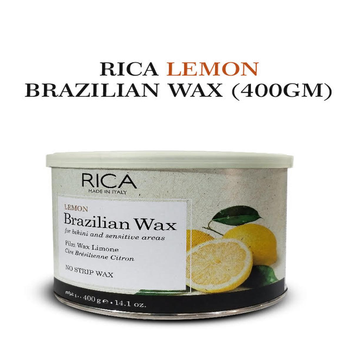 Rica Brazilian Wax Orange Flavour 400ML atozstore.pk