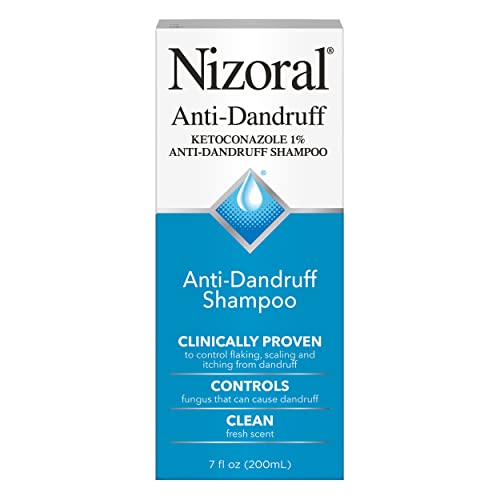 Nizoral AntiDandruff Shampoo with 1 Ketoconazole Fresh Scent 7 Fl Oz