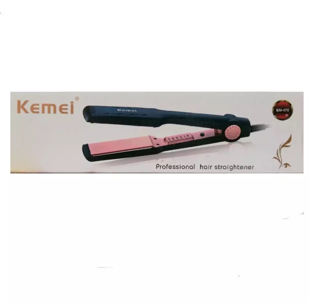 Kemei Km470 Professional Hair Straightener atozstore.pk