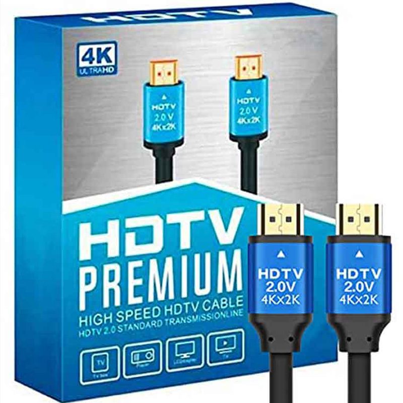5 Meter 4K 2.0 HDMI High Speed Premium HDTV HDMI Cable - atozstore.pk