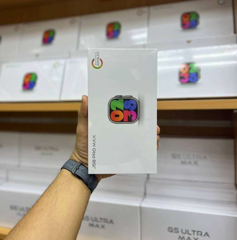 JS8 PRO MAX AMOLED Smart Watch Series 8 Ultra 2.1 Inch - atozstore.pk